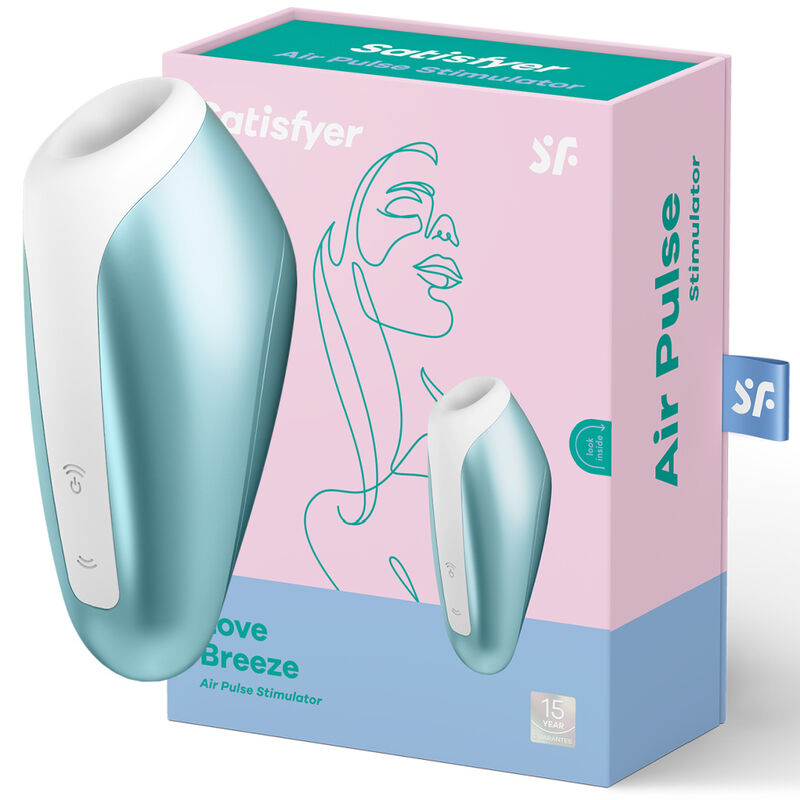 SATISFYER LOVE BREEZE ICE BLUE